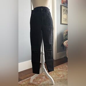 American Eagle High-Waisted Black Jeans